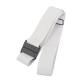 Maxbell Elastic Waist Belt Gift Comfortable Elastic Band for Street Dating Commuting White