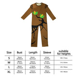 Maxbell Kids Costume Jumpsuit Cosplay Reusable Outfit for Fancy Dress Carnival Props M