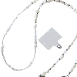 Maxbell Beaded Phone Lanyard Metal Clips 120cm Long Crossbody Phone Charm for Travel