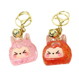 Maxbell Keychain Pendant Hanging DIY Key Chain Holder for Party Favor Handbag Adults Pink