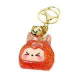 Maxbell Keychain Pendant Hanging DIY Key Chain Holder for Party Favor Handbag Adults Red