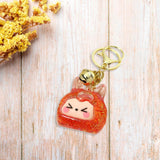 Maxbell Keychain Pendant Hanging DIY Key Chain Holder for Party Favor Handbag Adults Red