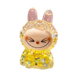 Maxbell Labubu Action Figure Glow in The Dark Cartoon Home Decoration Monster Figure
