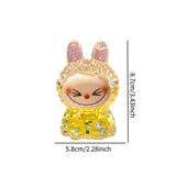 Maxbell Labubu Action Figure Glow in The Dark Cartoon Home Decoration Monster Figure