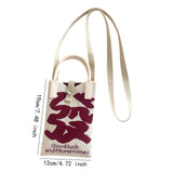 Maxbell Women Crochet Phone Bag Stylish Knit Bag Purse for Beach Party Birthday Gift