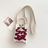Maxbell Women Crochet Phone Bag Stylish Knit Bag Purse for Beach Party Birthday Gift