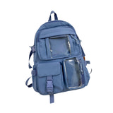 Maxbell School Backpack Large Capacity Laptop Backpack for College Travel Boys Girls Blue