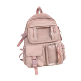 Maxbell School Backpack Large Capacity Laptop Backpack for College Travel Boys Girls Pink