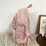 Maxbell School Backpack Large Capacity Laptop Backpack for College Travel Boys Girls Pink