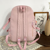 Maxbell School Backpack Large Capacity Laptop Backpack for College Travel Boys Girls Pink