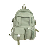 Maxbell School Backpack Large Capacity Laptop Backpack for College Travel Boys Girls Green