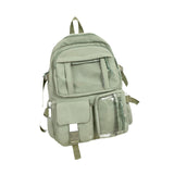 Maxbell School Backpack Large Capacity Laptop Backpack for College Travel Boys Girls Green