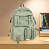 Maxbell School Backpack Large Capacity Laptop Backpack for College Travel Boys Girls Green