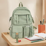 Maxbell School Backpack Large Capacity Laptop Backpack for College Travel Boys Girls Green