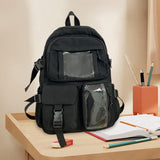 Maxbell School Backpack for Teen Girls Cute Laptop Backpack Casual Daypack Black