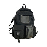 Maxbell School Backpack for Teen Girls Cute Laptop Backpack Casual Daypack Black