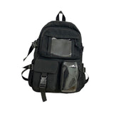 Maxbell School Backpack for Teen Girls Cute Laptop Backpack Casual Daypack Black