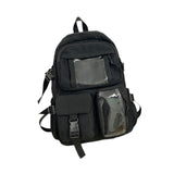 Maxbell School Backpack for Teen Girls Cute Laptop Backpack Casual Daypack Black