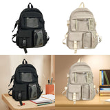 Maxbell School Backpack for Teen Girls Cute Laptop Backpack Casual Daypack Black
