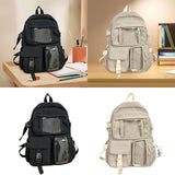 Maxbell School Backpack for Teen Girls Cute Laptop Backpack Casual Daypack Black