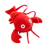 Maxbell Crayfish Plush Crossbody Bag Soft Shoulder Bag for Vacation Shopping Outdoor