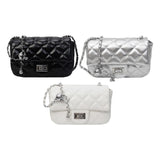 Maxbell Womens Shoulder Bag Satchel Trendy Chain Bag for Dating Valentine's Day Gift Black