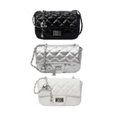 Maxbell Womens Shoulder Bag Satchel Trendy Chain Bag for Dating Valentine's Day Gift Black
