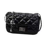 Maxbell Womens Shoulder Bag Satchel Trendy Chain Bag for Dating Valentine's Day Gift Black