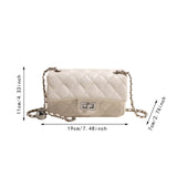 Maxbell Women PU Leather Shoulder Bag Armpit Bag Chic Purse for Vacation Work Travel White