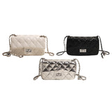 Maxbell Women PU Leather Shoulder Bag Armpit Bag Chic Purse for Vacation Work Travel White