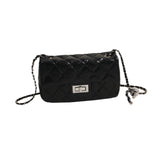 Maxbell Women PU Leather Shoulder Bag Armpit Bag Chic Purse for Vacation Work Travel Black