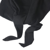 Maxbell Women Winter Scarf Soft Windproof Triangle Neck Scarf for Office Home Indoor Black
