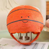 Maxbell Stuffed Headgear Decorative Funny Ball Hat for Role Playing Gifts Party Basketball