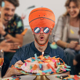 Maxbell Stuffed Headgear Decorative Funny Ball Hat for Role Playing Gifts Party Basketball
