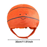 Maxbell Stuffed Headgear Decorative Funny Ball Hat for Role Playing Gifts Party Basketball