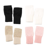 Maxbell Fingerless Typing Gloves Women Half Finger Gloves for Working Driving Sports Black