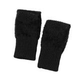 Maxbell Fingerless Typing Gloves Women Half Finger Gloves for Working Driving Sports Black