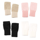 Maxbell Fingerless Typing Gloves Women Half Finger Gloves for Working Driving Sports Black