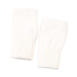Maxbell Fingerless Typing Gloves Women Half Finger Gloves for Working Driving Sports White