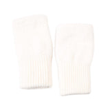 Maxbell Fingerless Typing Gloves Women Half Finger Gloves for Working Driving Sports White