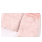 Maxbell Fingerless Typing Gloves Women Half Finger Gloves for Working Driving Sports Pink