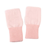 Maxbell Fingerless Typing Gloves Women Half Finger Gloves for Working Driving Sports Pink