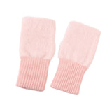 Maxbell Fingerless Typing Gloves Women Half Finger Gloves for Working Driving Sports Pink