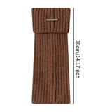 Maxbell Women's Leg Warmers Casual Thick Thermal Leg Covers Footless Socks