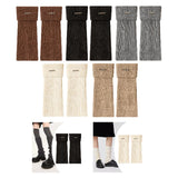 Maxbell Women's Leg Warmers Casual Thick Thermal Leg Covers Footless Socks