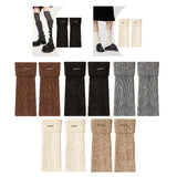 Maxbell Women's Leg Warmers Casual Thick Thermal Leg Covers Footless Socks