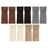 Maxbell Women's Leg Warmers Casual Thick Thermal Leg Covers Footless Socks
