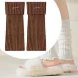 Maxbell Women's Leg Warmers Casual Thick Thermal Leg Covers Footless Socks