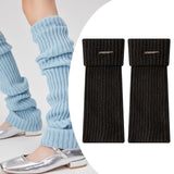 Maxbell Women's Leg Warmers Casual Thick Thermal Leg Covers Footless Socks