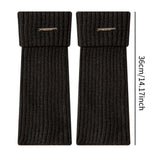 Maxbell Women's Leg Warmers Casual Thick Thermal Leg Covers Footless Socks